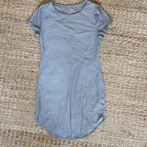 No Boundaries Gray Mini Dress